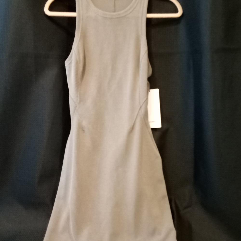 Lululemon Athletica Green Sheath Halter Mini Dress